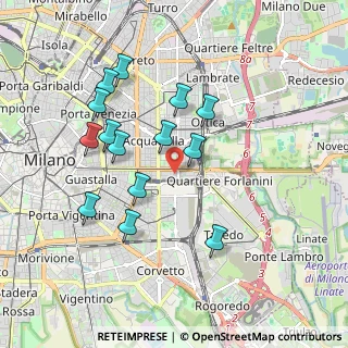 Mappa Via Giovanni Battista Piranesi, 20137 Milano MI, Italia (1.78)