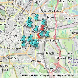 Mappa Via Giovanni Battista Piranesi, 20137 Milano MI, Italia (1.3305)