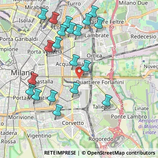 Mappa Via Giovanni Battista Piranesi, 20137 Milano MI, Italia (2.3185)