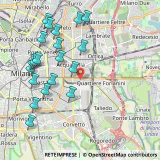 Mappa Via Giovanni Battista Piranesi, 20137 Milano MI, Italia (2.405)