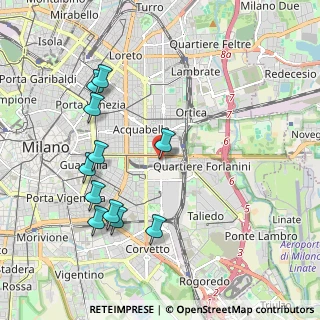 Mappa Via Giovanni Battista Piranesi, 20137 Milano MI, Italia (2.10636)