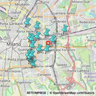 Mappa Via Giovanni Battista Piranesi, 20137 Milano MI, Italia (1.64813)