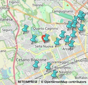 Mappa Via Giovanni di Breganze, 20152 Milano MI, Italia (2.32941)