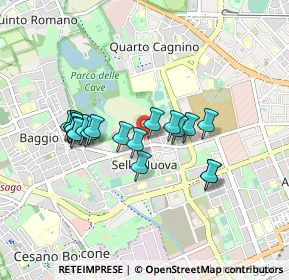 Mappa Via Giovanni di Breganze, 20152 Milano MI, Italia (0.7485)