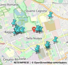 Mappa Via Giovanni di Breganze, 20152 Milano MI, Italia (0.9765)