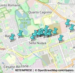 Mappa Via Giovanni di Breganze, 20152 Milano MI, Italia (0.69467)