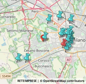 Mappa Via Giovanni di Breganze, 20152 Milano MI, Italia (4.21706)