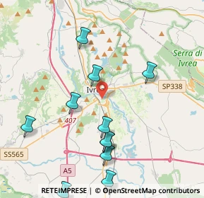 Mappa , 10015 Ivrea TO, Italia (4.55182)