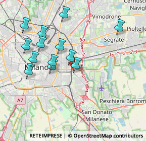 Mappa Via Cipriano Facchinetti, 20138 Milano MI, Italia (3.82846)