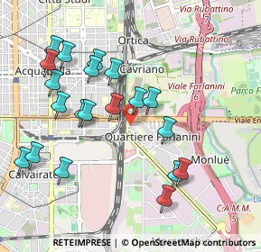 Mappa Via Cipriano Facchinetti, 20138 Milano MI, Italia (1.024)
