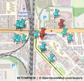 Mappa Via Cipriano Facchinetti, 20138 Milano MI, Italia (0.234)