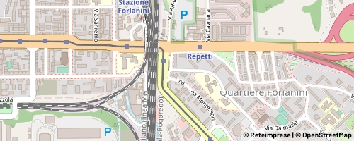 Mappa Milan