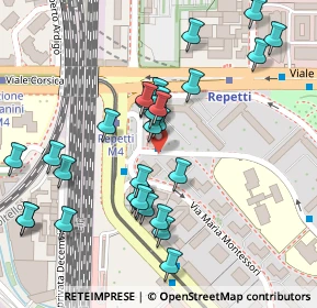 Mappa Via Cipriano Facchinetti, 20138 Milano MI, Italia (0.12414)