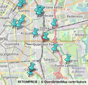 Mappa Via Cipriano Facchinetti, 20138 Milano MI, Italia (2.40688)