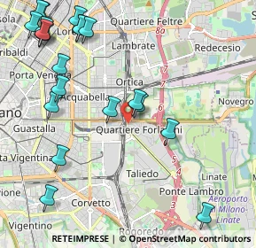 Mappa Via Cipriano Facchinetti, 20138 Milano MI, Italia (2.718)