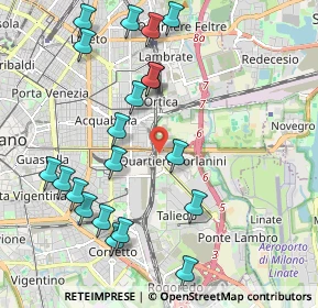 Mappa Via Cipriano Facchinetti, 20138 Milano MI, Italia (2.288)