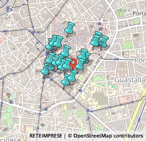 Mappa Via Chiaravalle, 20129 Milano MI, Italia (0.284)