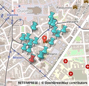 Mappa Via Chiaravalle, 20129 Milano MI, Italia (0.191)