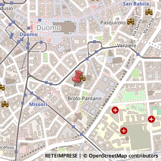 Mappa Via Chiaravalle,  7, 20122 Milano, Milano (Lombardia)