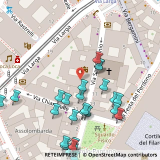 Mappa Via Chiaravalle, 20129 Milano MI, Italia (0.076)