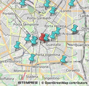 Mappa Via Chiaravalle, 20129 Milano MI, Italia (1.94063)