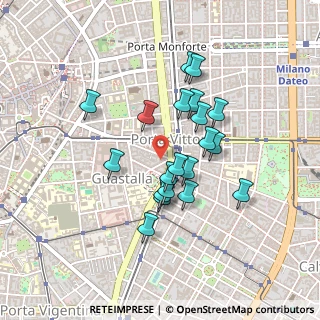 Mappa Via Emilio Visconti Venosta, 20122 Milano MI, Italia (0.37)