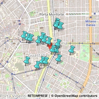 Mappa Via Emilio Visconti Venosta, 20122 Milano MI, Italia (0.371)