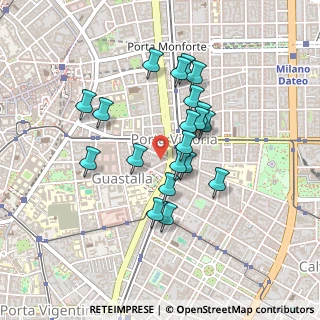 Mappa Via Emilio Visconti Venosta, 20122 Milano MI, Italia (0.373)