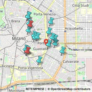Mappa Via Emilio Visconti Venosta, 20122 Milano MI, Italia (0.8295)