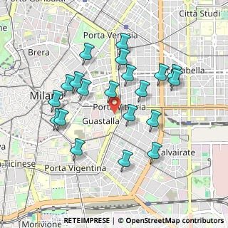 Mappa Via Emilio Visconti Venosta, 20122 Milano MI, Italia (0.905)