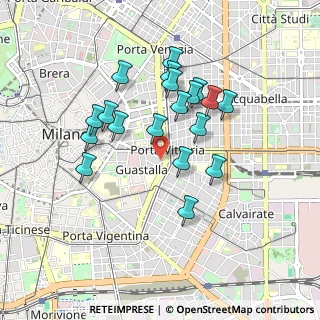 Mappa Via Emilio Visconti Venosta, 20122 Milano MI, Italia (0.774)