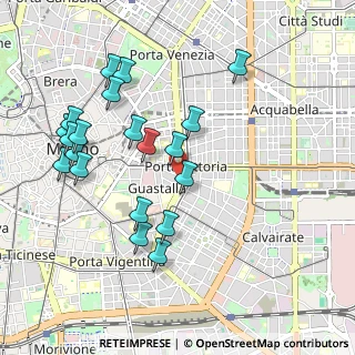 Mappa Via Emilio Visconti Venosta, 20122 Milano MI, Italia (1.024)