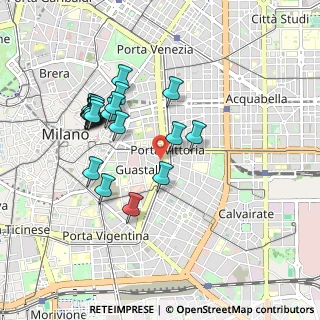 Mappa Via Emilio Visconti Venosta, 20122 Milano MI, Italia (0.876)
