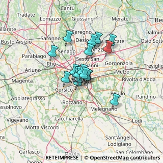 Mappa Via Emilio Visconti Venosta, 20122 Milano MI, Italia (8.32444)