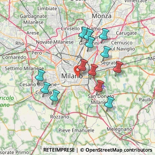 Mappa Via Emilio Visconti Venosta, 20122 Milano MI, Italia (7.02231)