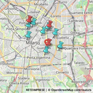 Mappa Via Emilio Visconti Venosta, 20122 Milano MI, Italia (1.57583)
