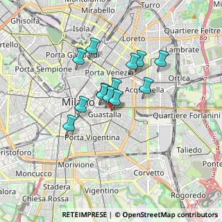 Mappa Via Emilio Visconti Venosta, 20122 Milano MI, Italia (1.24077)