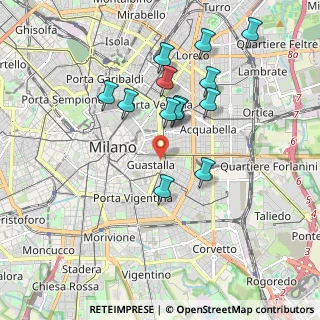 Mappa Via Emilio Visconti Venosta, 20122 Milano MI, Italia (1.76615)