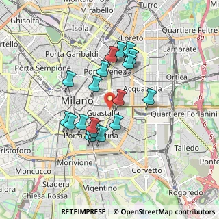 Mappa Via Emilio Visconti Venosta, 20122 Milano MI, Italia (1.522)