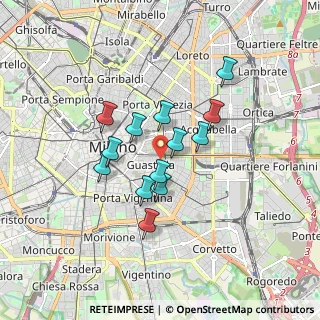 Mappa Via Emilio Visconti Venosta, 20122 Milano MI, Italia (1.35)