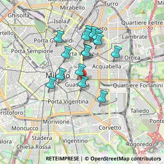 Mappa Via Emilio Visconti Venosta, 20122 Milano MI, Italia (1.556)