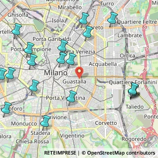 Mappa Via Emilio Visconti Venosta, 20122 Milano MI, Italia (2.9395)