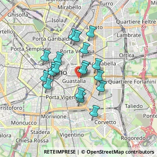 Mappa Via Emilio Visconti Venosta, 20122 Milano MI, Italia (1.46737)