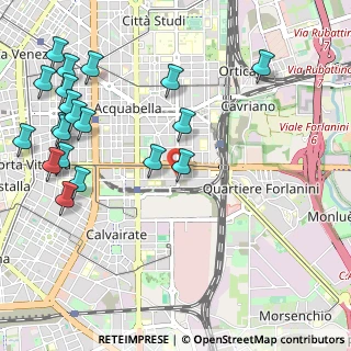 Mappa Via Azzo Carbonera, 20137 Milano MI, Italia (1.344)