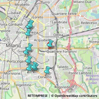 Mappa Via Azzo Carbonera, 20137 Milano MI, Italia (2.16182)