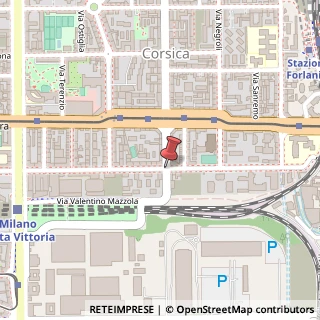 Mappa Via Giovanni Battista Piranesi,  26, 20137 Milano, Milano (Lombardia)