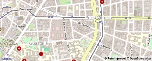 Mappa Milano