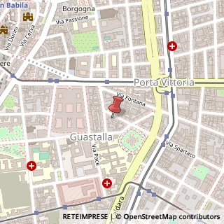 Mappa Via Enrico Besana, 4, 20122 Milano, Milano (Lombardia)