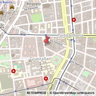 Mappa Via Podgora, 10, 20122 Milano, Milano (Lombardia)
