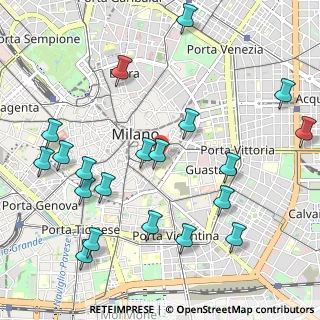 Mappa Via Festa del Perdono, 20122 Milano MI, Italia (1.238)